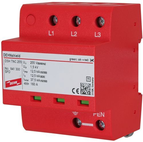 dehn Overspenningsvern type 1+2+3 for tnc