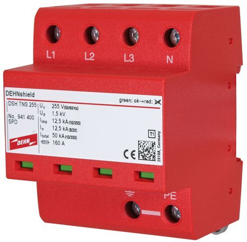 dehn Overspenningsvern type 1+2+3 for tns