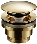 WASTEVALVE TAPWELL 74400 BRASS-CLOSABLE