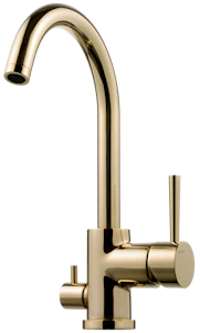 tapwell Kitchen mixer tapwell evo184 brass dwc