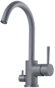 tapwell Kitchen mixer tapwell evo184 ascot grey dwc
