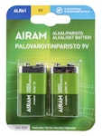 Batteri Green 6LR61 9V 2-pack