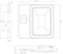 opal Tunnistinvalaisin opal e-fect 50w 4000lm sens ip44