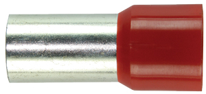 ENDEHYLSE L25MM 95 RØD