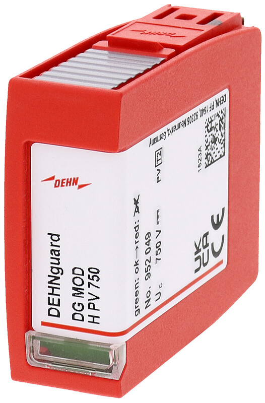 dehn Surge arrester equipp. dehn dg mod h pv 750