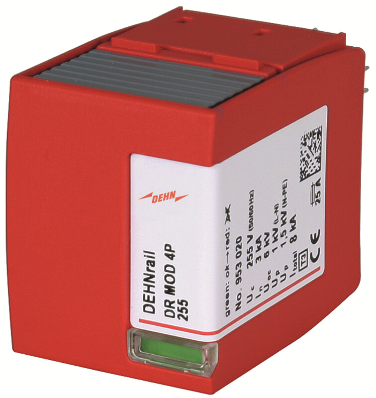 dehn Surge arrester equipp. acess dr mod 4p 255