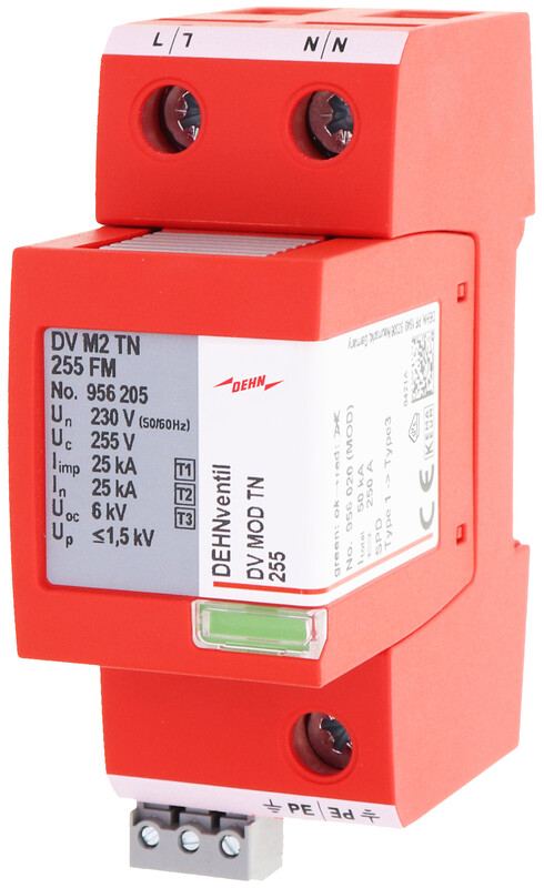 dehn Overspenningsvern type 1+2+3 for tn fm