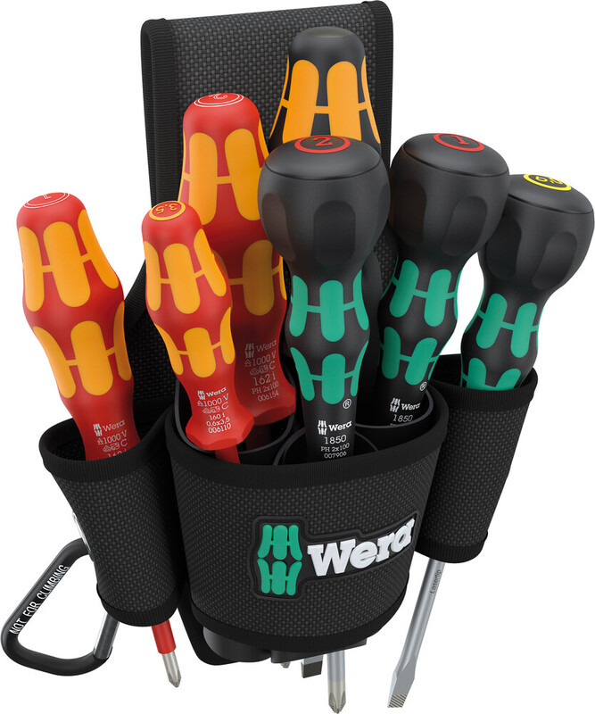 wera Ruuvitalttasarja wera 9621 vyölaukku set2