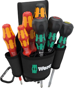 wera Ruuvitalttasarja wera 9621 vyölaukku set2