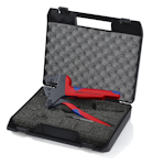 CRIMPING PLIER KNIPEX WITHOUT DIES IN CASE 9743200