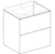 ido Washbasin cabinet grey ido 9751073111 60