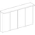 ido Mirror cabinet ido 9761805001 reflect 1200