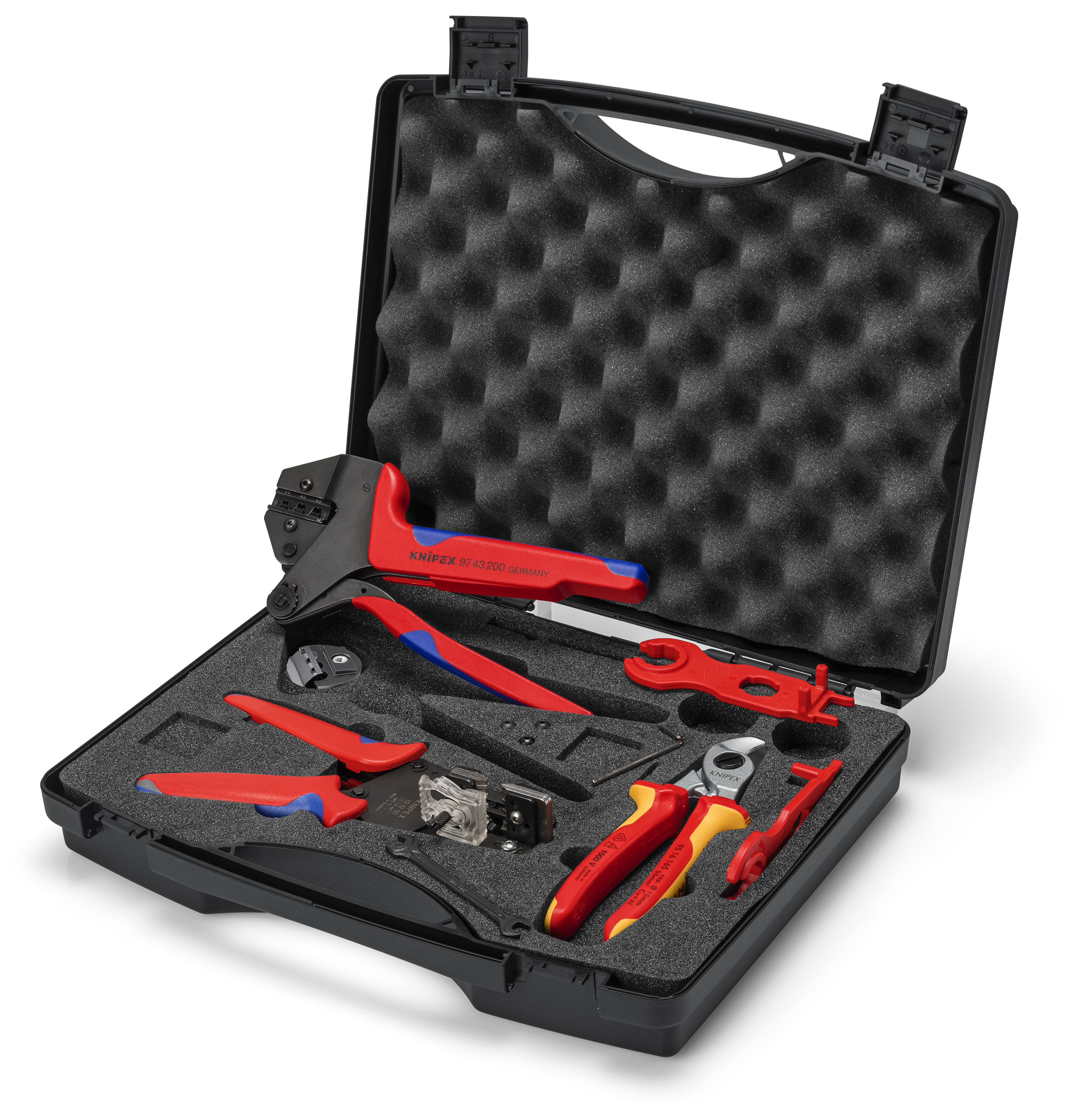 KNIPEX Koffert Photovoltaik 4/6/10mm²