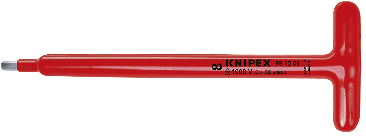 knipex Skrutrekker med t-grep 5 mm 1000v