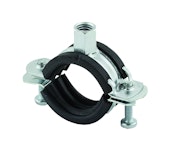 PIPE CLAMP ZN 12-14mm M8/10 INSULATEATE