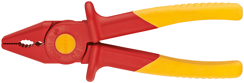 knipex Griptång av plast knipex 1000v 180mm hel plast