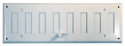 OUTDOOR AIR GRILLE HSO 500X100 WHITE