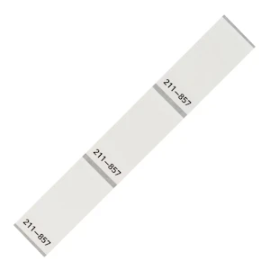 wago Elektriskt trådmärke vit, 18x 44 mm, 1 rad