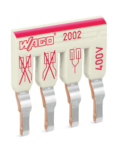 wago Kortslutningsbro 2002-474, 4p in 25a