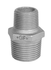 gf Hexagon red. nipple galv. 2 1/2x2 nr.245r