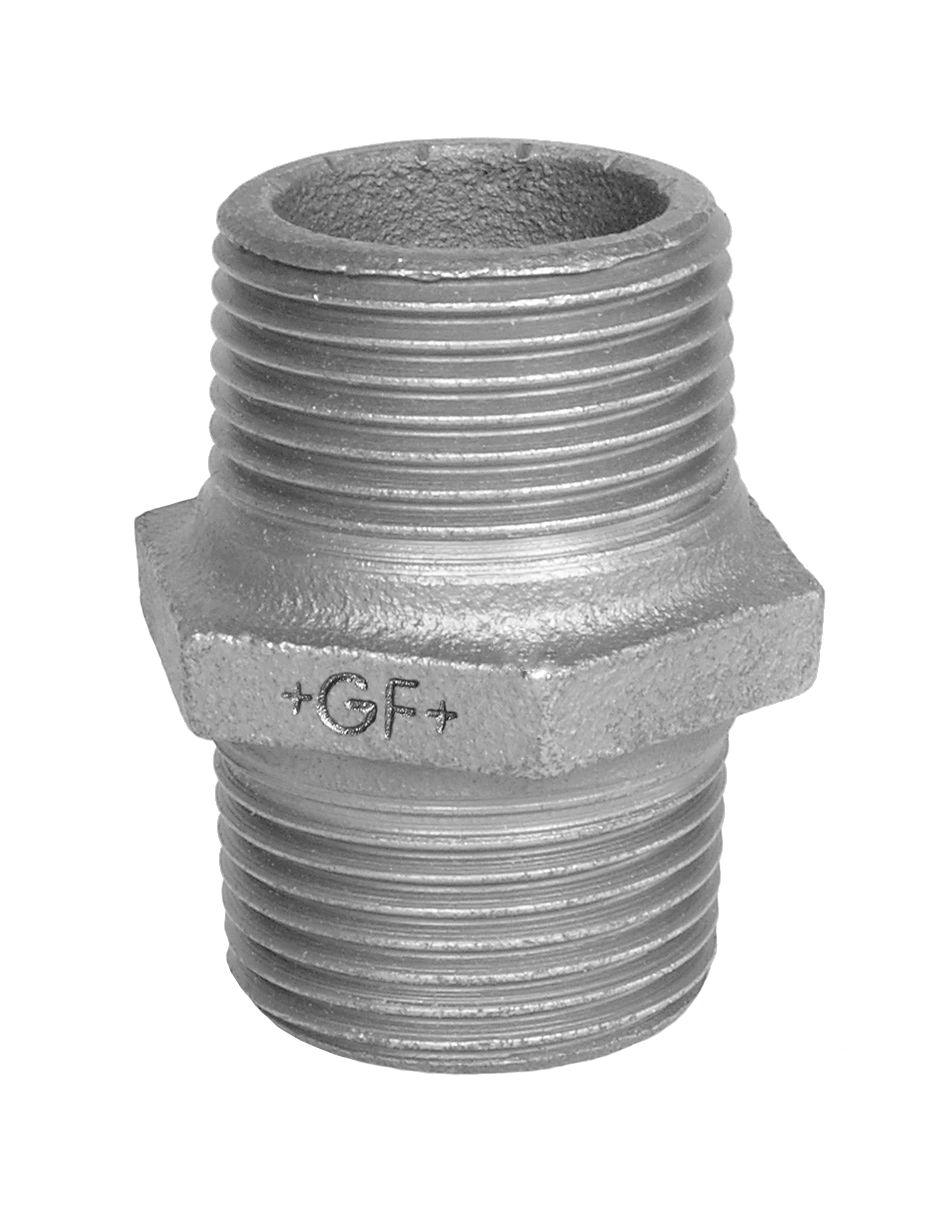 gf Hexagon nipple galv. 3/8 nr.280