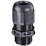 Nippel M25 svart IP54