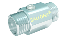 MINI BALL VALVE BALLOFIX 1/2 M/M CHROME