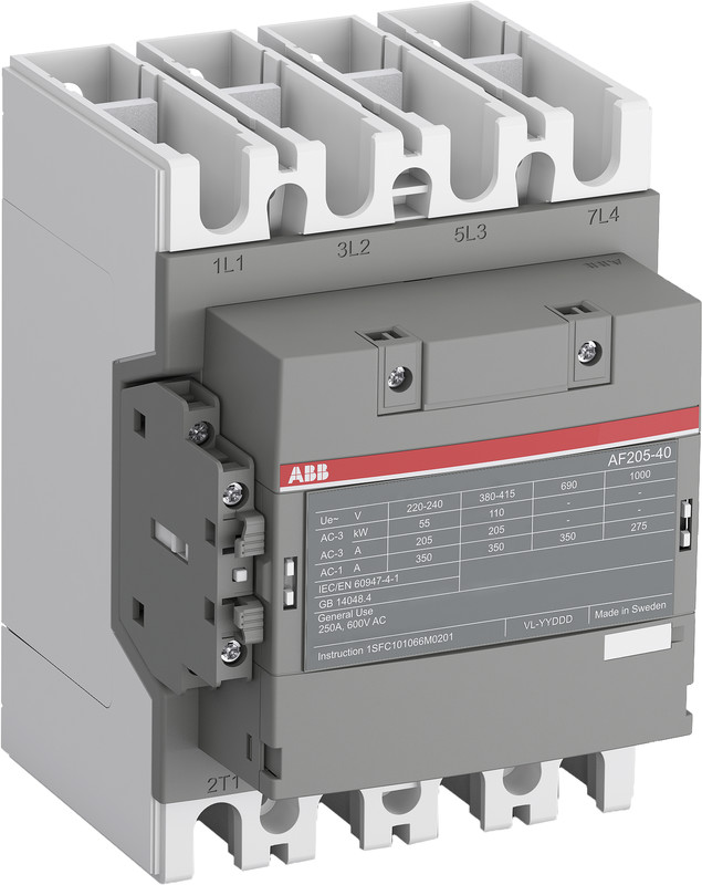 KONTAKTORI ABB 4-NAP. 1S,1A 275A (AC-1)