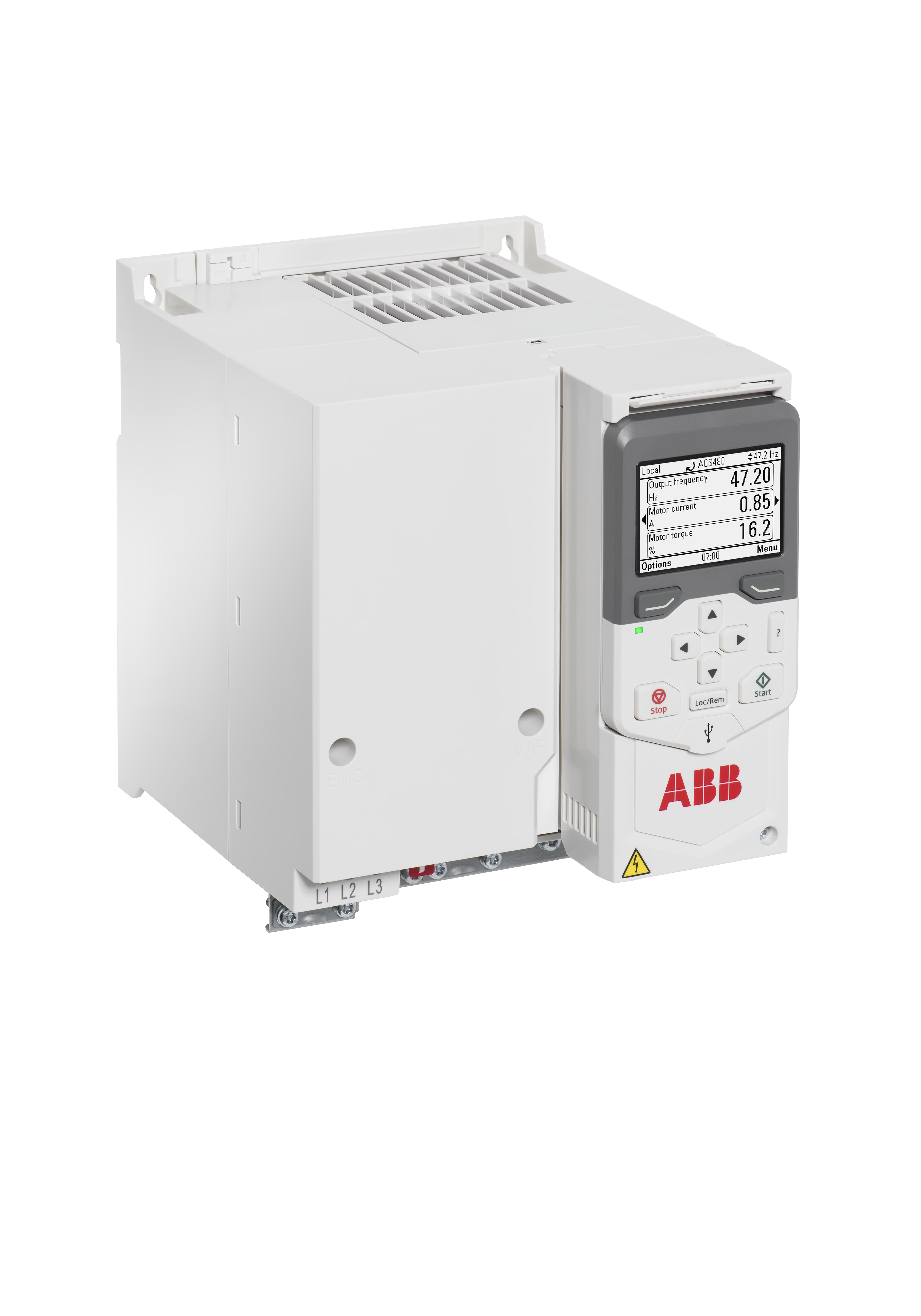 abb Taajuusmuuttaja ip20 abb acs480-04-018a-4 7,5kw