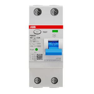abb Jordfeilbryter f202 b 40a/300ma