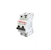 abb smart buildings Circuit breaker s300p 2-pole 1+n d-char. 2a