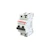 abb smart buildings Circuit breaker s300p 2-pole 1+n k-char. 2a
