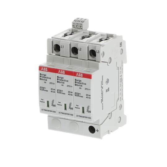abb smart buildings Överspänningsskydd fastighet ovr t2 3p p ts qs