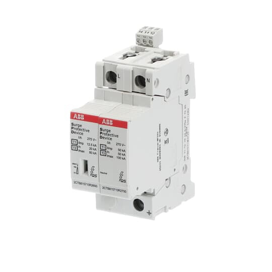 abb smart buildings Överspänningsskydd fastighet ovr t1-t2 1p+n s p ts qs