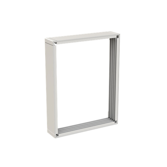 abb smart buildings Heightening frame uk600 uk 2r 90mm (2x12) ps
