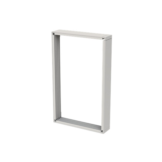 abb smart buildings Heightening frame uk600 uk 3r 90mm (3x12) ps