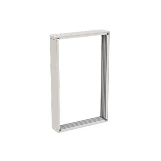 abb smart buildings Heightening frame uk600 uk 3r 90mm (3x12) ps
