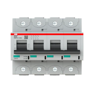 abb Johdonsuojakatkaisija s800 4-napainen d-käyrä 125a