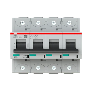 abb Johdonsuojakatkaisija s800 4-napainen b-käyrä 125a