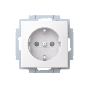 abb Vägguttag saga 1-väg/16a/ip21 led nattbelys