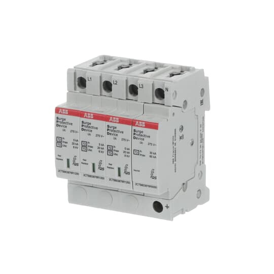 abb smart buildings Överspänningsskydd fastighet ovr 2-t3 3p+n p qs