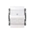 abb Comm. connection box saga dataoutlet 2xrj45 angled 100mm
