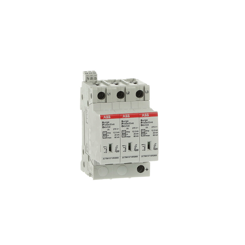 abb smart buildings Överspänningsskydd fastighet ovr t1-t2 3p s p ts qs