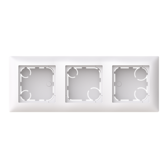 abb Ytkapsling saga 1-fack,80mm,dj54mm,vit