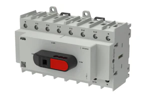 abb Change-over switch ot plus 4 poles i-o-ii 63a 690v ac-22a