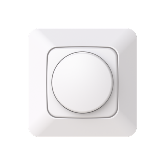 DIMMER JUSSI LED VRIDKNAPP 2-100VA VIT