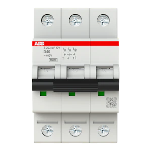 abb Overlastvern s203mf ov40