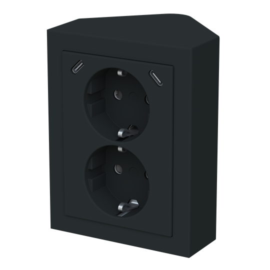 PISTORASIA IMPRESSIVO 2S/16A/IP21 PPJ USB C C MMUS