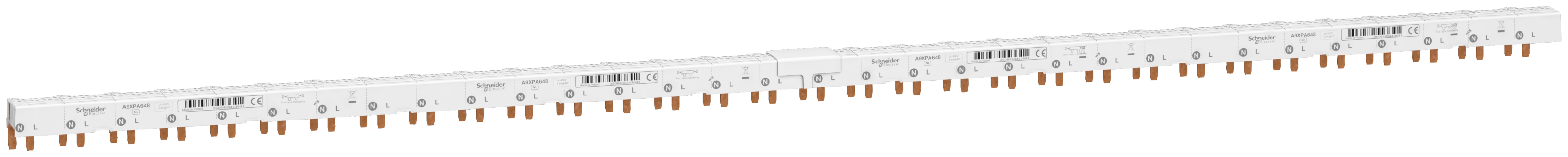 Samleskinne 1Pn 48M Ic40+Aux