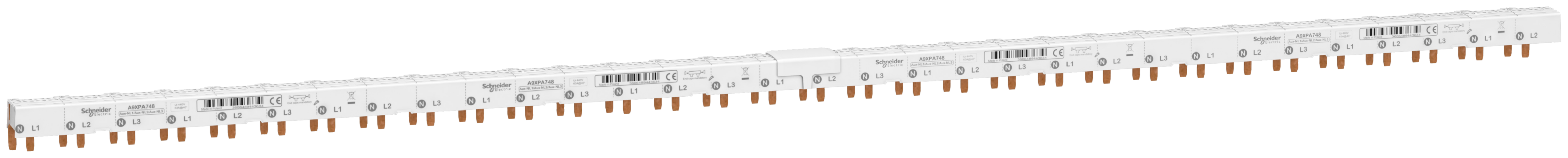 Samleskinne 3Pn 48M Ic40+Aux